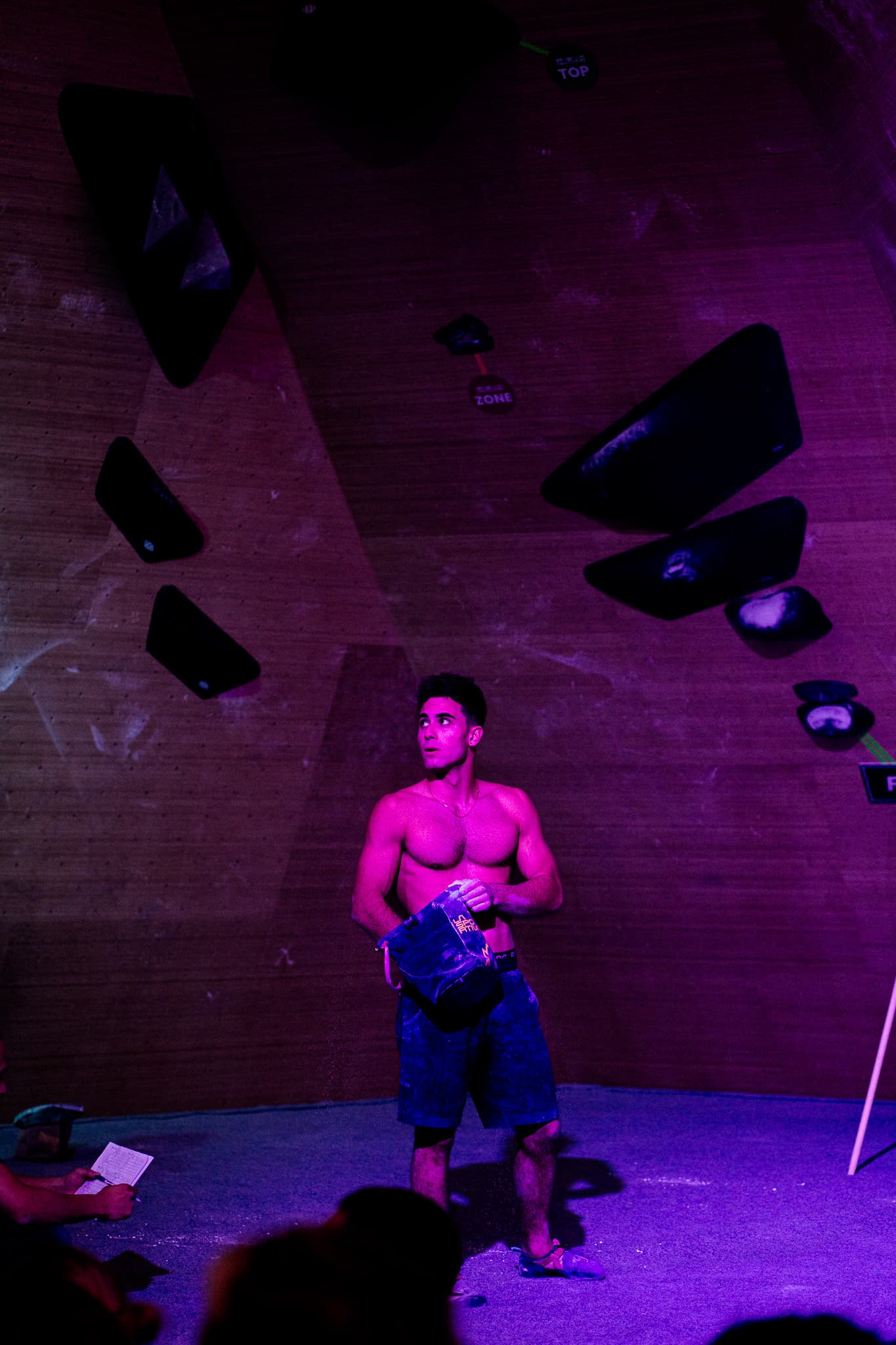 Bouldering competition