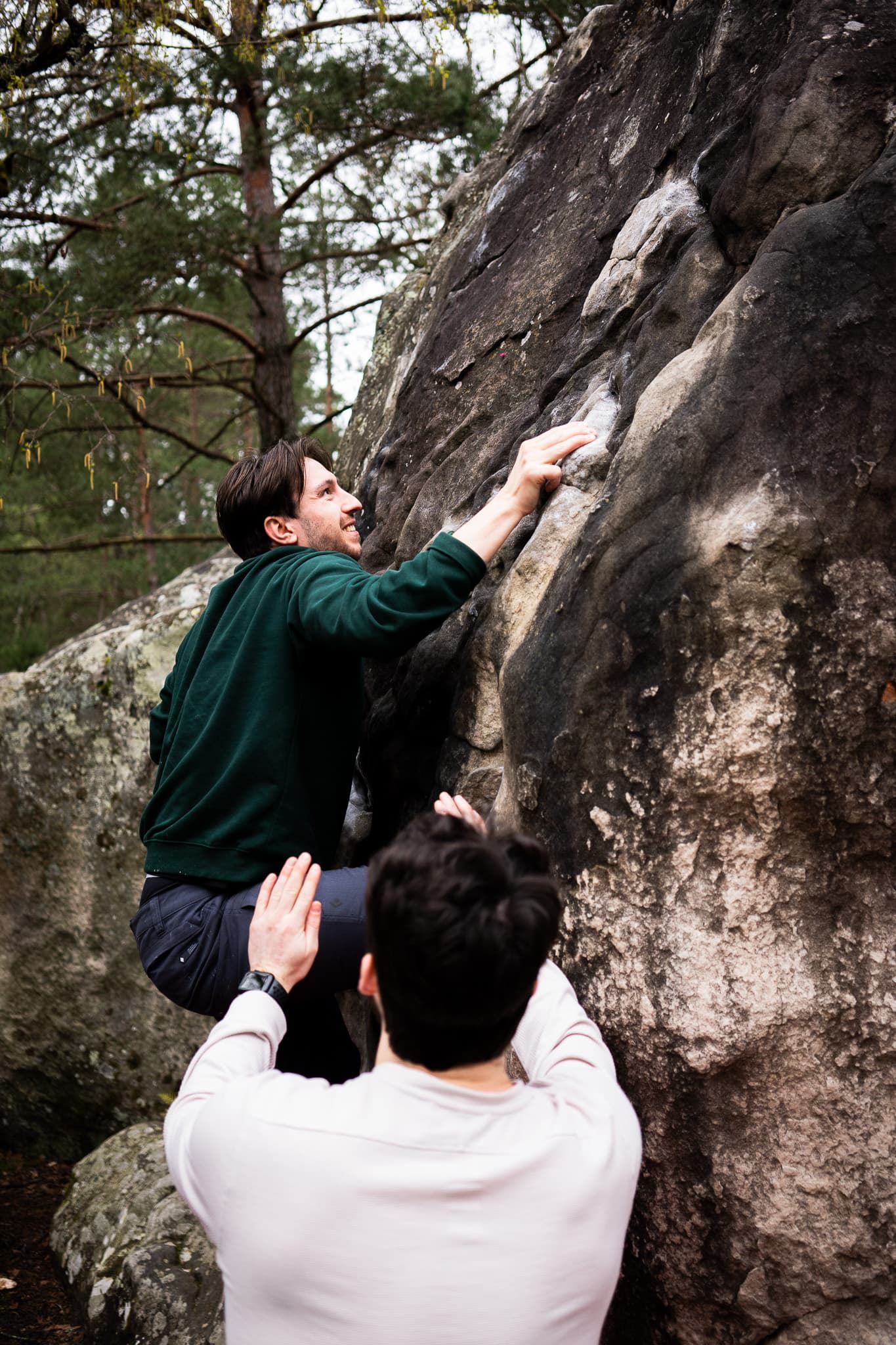 Bouldering competition