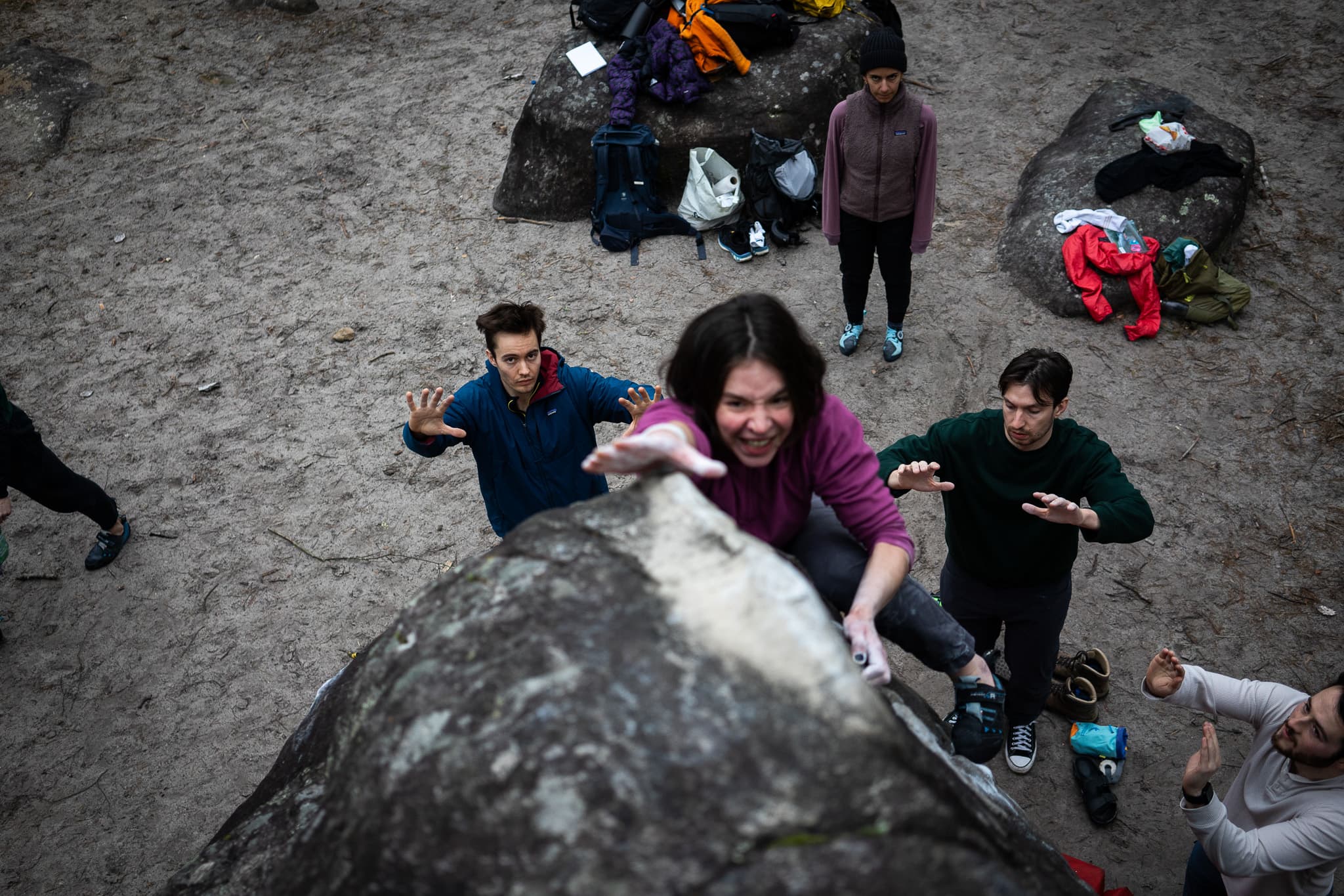 Bouldering competition