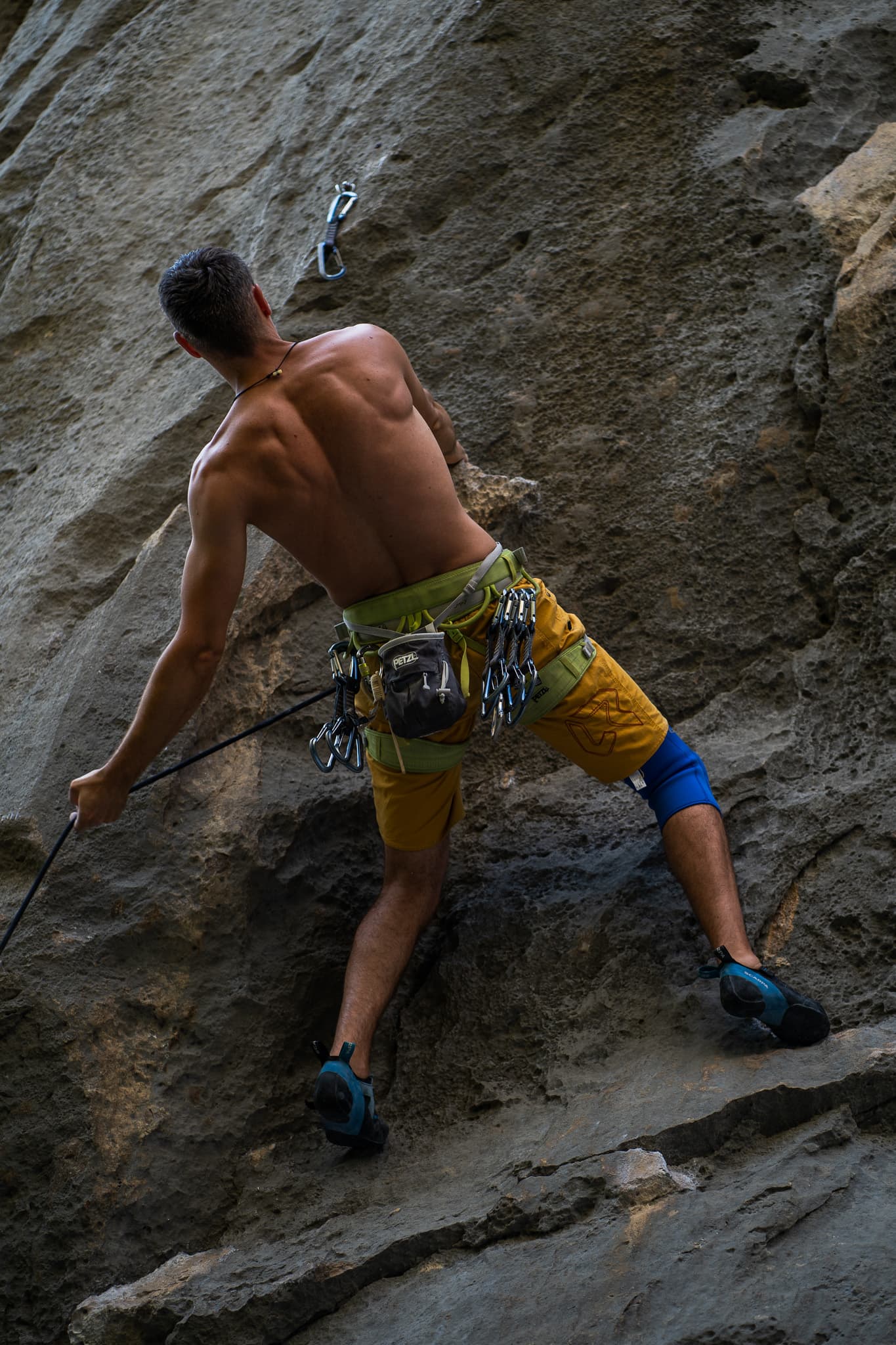 Paklenica climbing