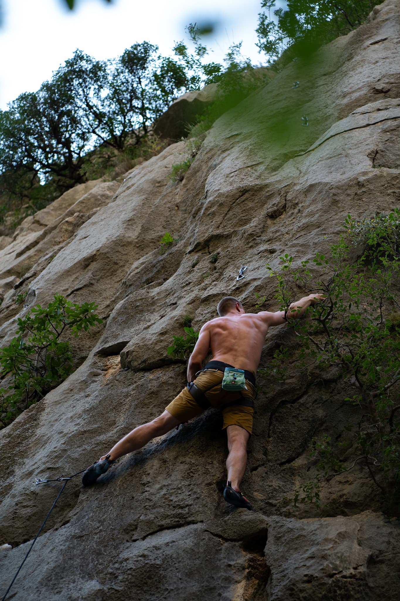 Paklenica climbing