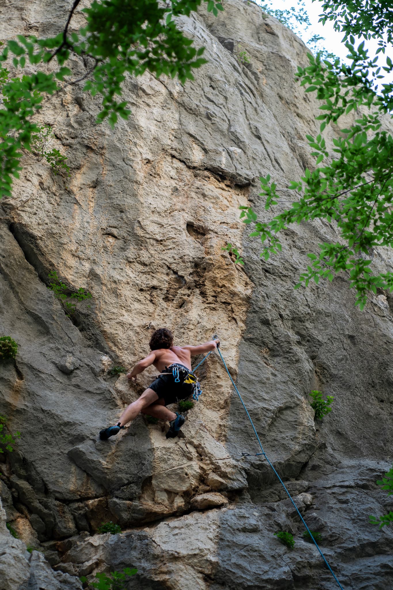 Paklenica climbing